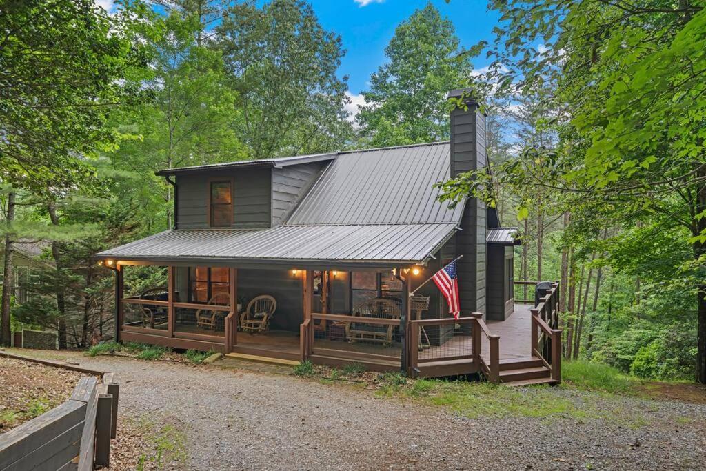 Lakeside Retreat Hot Tub Fishing Hiking Ellijay Extérieur photo