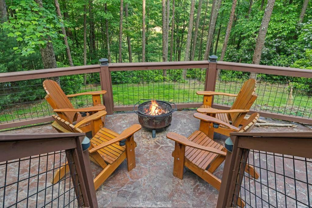 Lakeside Retreat Hot Tub Fishing Hiking Ellijay Extérieur photo
