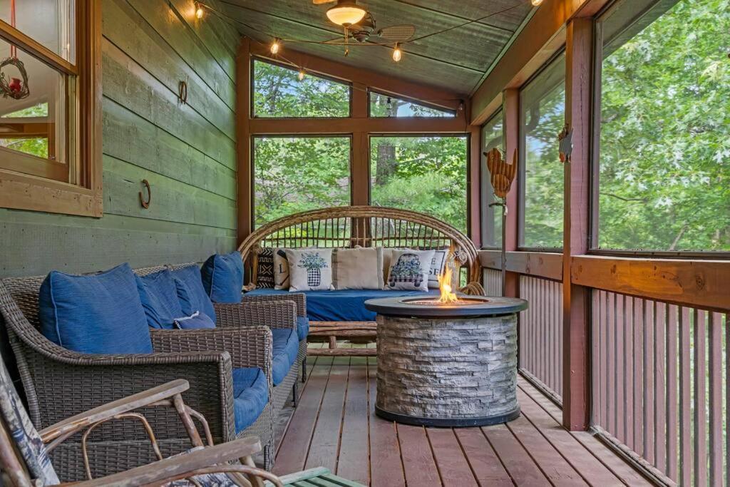 Lakeside Retreat Hot Tub Fishing Hiking Ellijay Extérieur photo