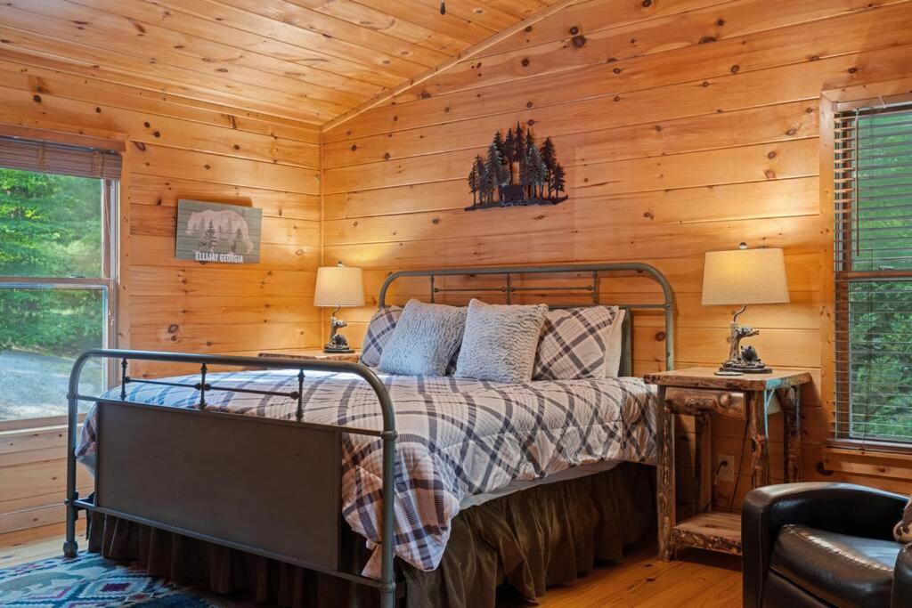 Lakeside Retreat Hot Tub Fishing Hiking Ellijay Extérieur photo