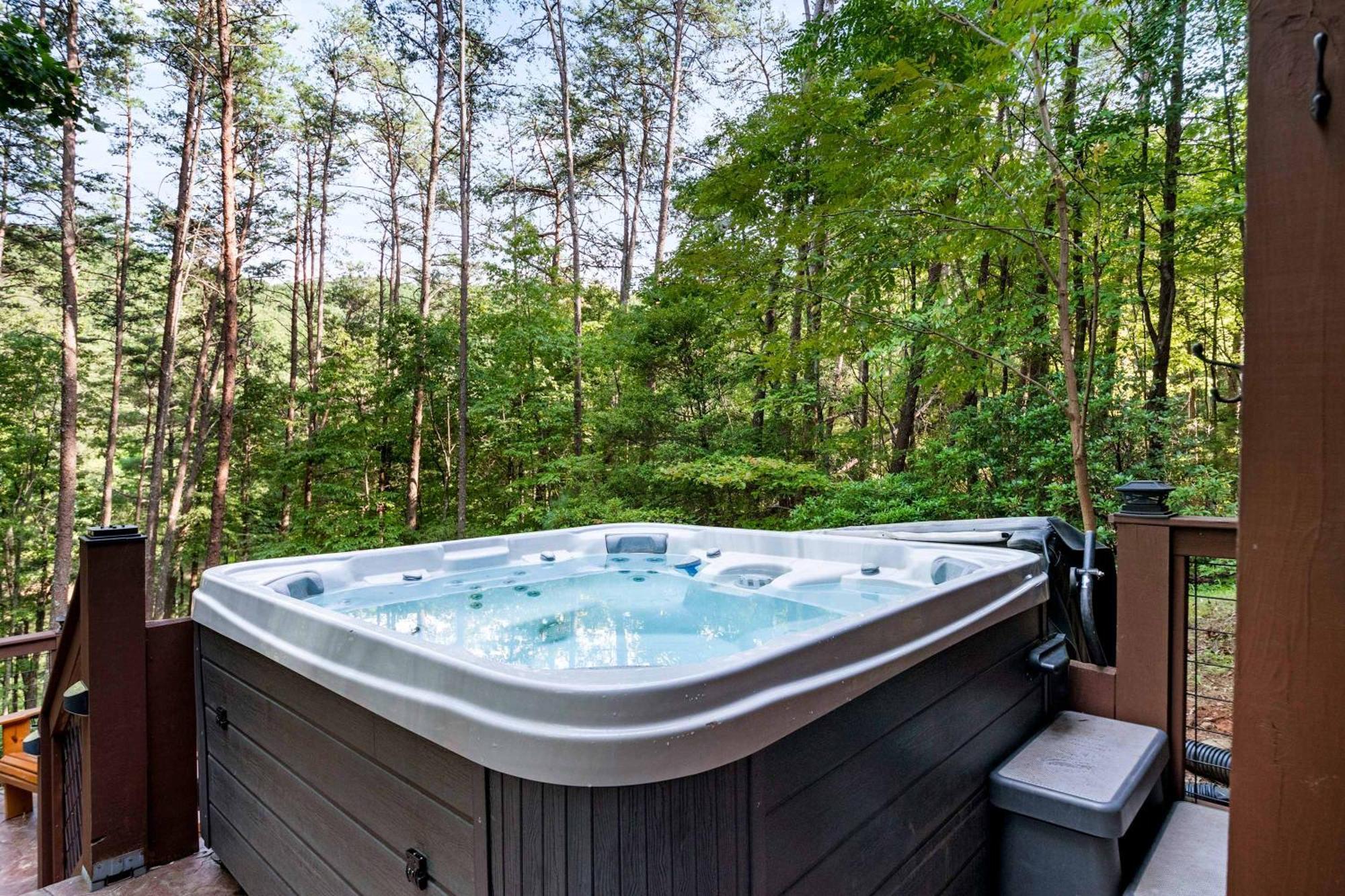 Lakeside Retreat Hot Tub Fishing Hiking Ellijay Extérieur photo