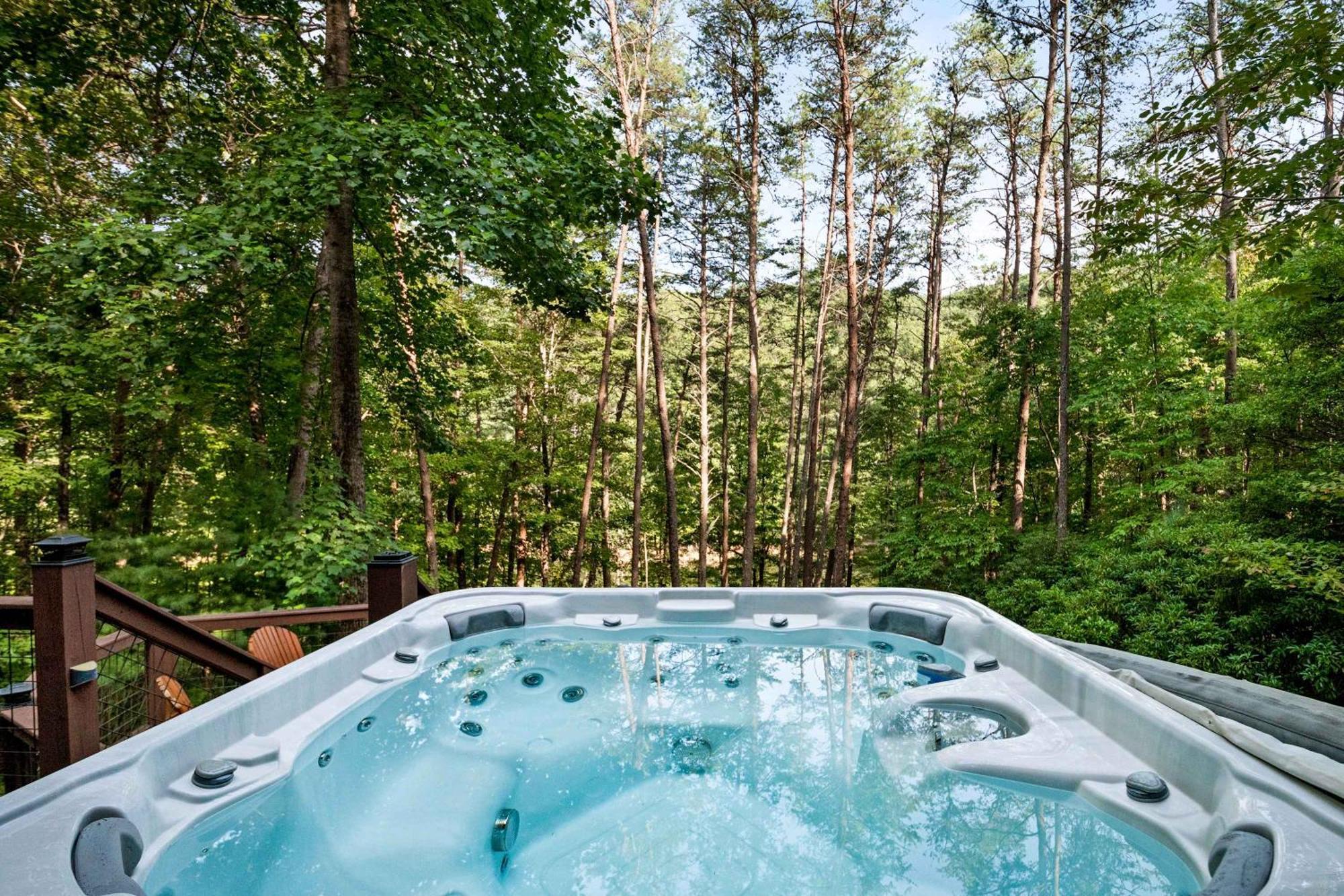 Lakeside Retreat Hot Tub Fishing Hiking Ellijay Extérieur photo